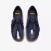 Wallabee für Jungen (Big Kid) – Marineblaue Lack-Wallabees Wallabee für Jungen (Big Kid) – Marineblaue Lack-Wallabees