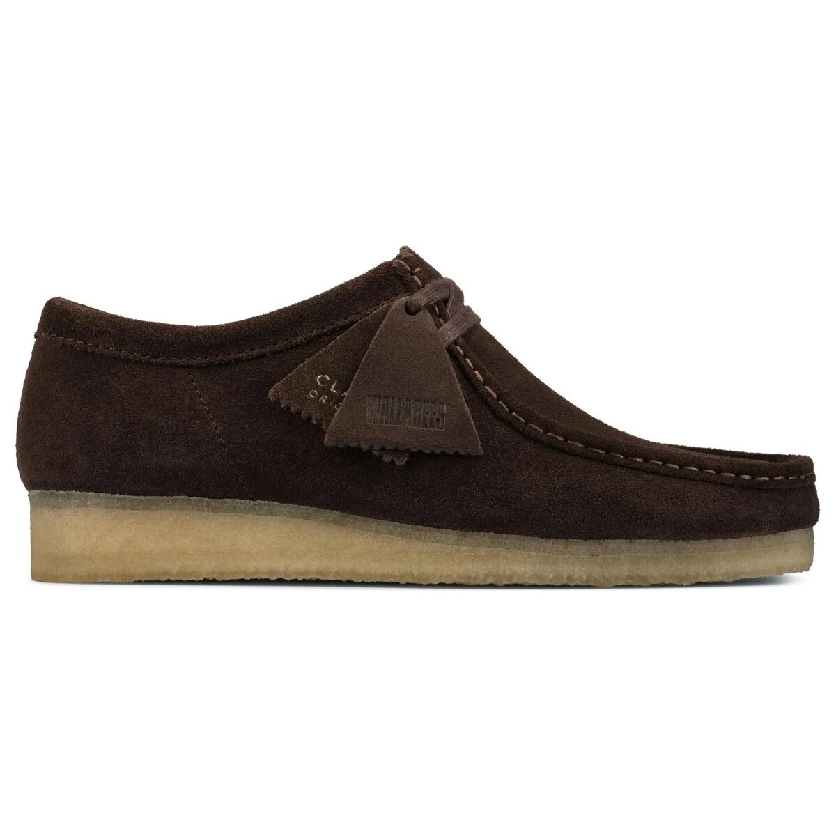 Wallabee™ Herrenschuhe aus dunkelbraunem Wildleder Wallabee™ Herrenschuhe aus dunkelbraunem Wildleder