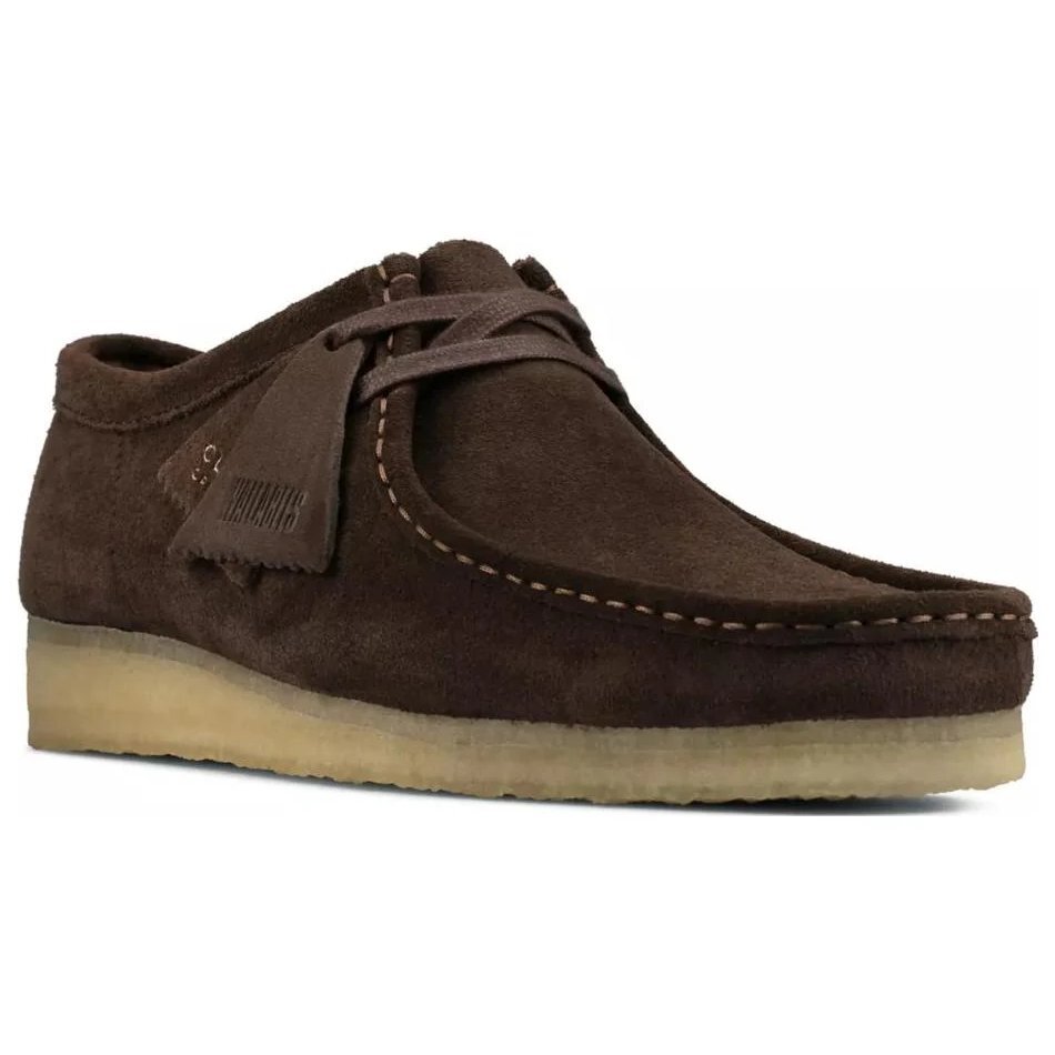 Wallabee™ Herrenschuhe aus dunkelbraunem Wildleder Wallabee™ Herrenschuhe aus dunkelbraunem Wildleder