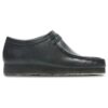 Wallabee™ Herrenschuhe aus schwarzem Leder Wallabee™ Herrenschuhe aus schwarzem Leder