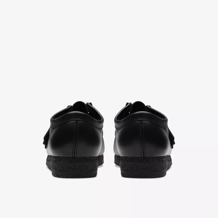 Wallabee™ Herrenschuhe aus schwarzem Leder Wallabee™ Herrenschuhe aus schwarzem Leder