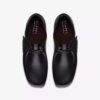 Wallabee™ Herrenschuhe aus schwarzem Leder Wallabee™ Herrenschuhe aus schwarzem Leder