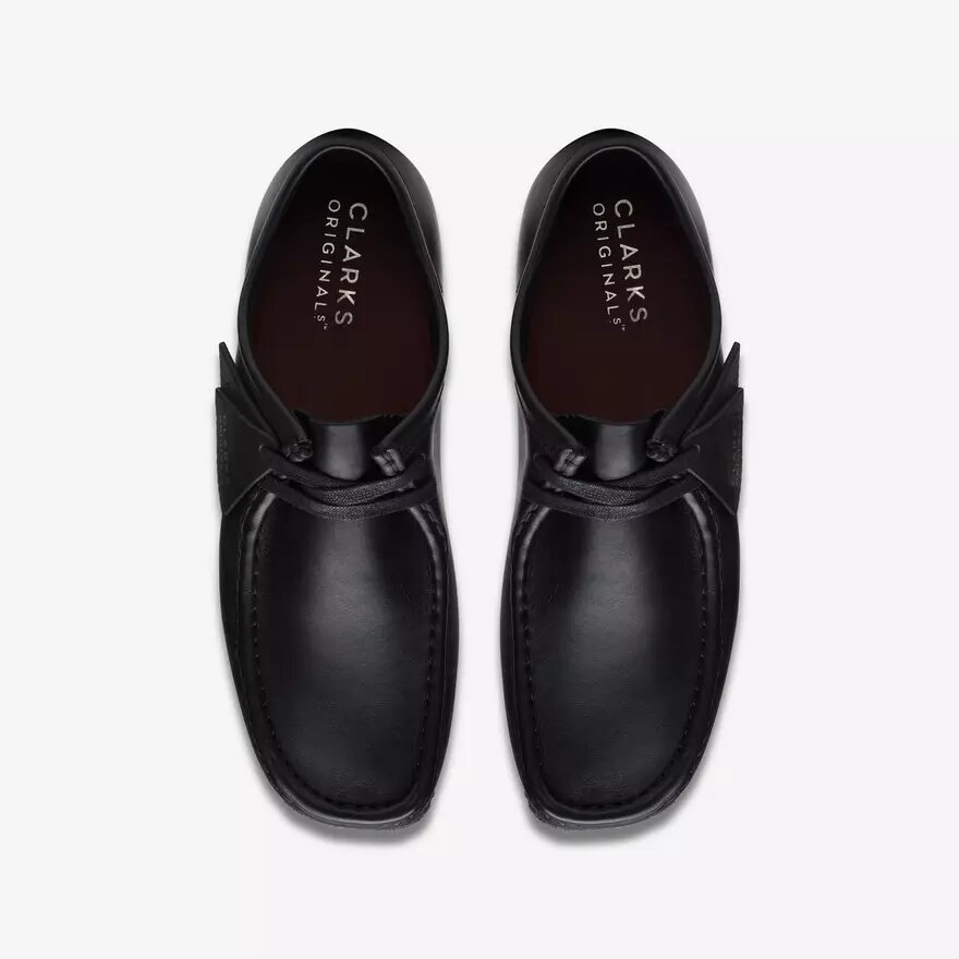 Wallabee™ Herrenschuhe aus schwarzem Leder Wallabee™ Herrenschuhe aus schwarzem Leder