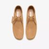 Wallabee-Stiefel für Damen aus hellbraunem Wildleder