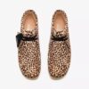Wallabee-Stiefel für Damen mit Leopardenmuster