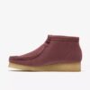 Wallabee-Stiefel für Damen. Rosabraunes Wildleder Wallabee-Stiefel für Damen. Rosabraunes Wildleder