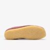 Wallabee-Stiefel für Damen. Rosabraunes Wildleder Wallabee-Stiefel für Damen. Rosabraunes Wildleder