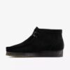 Wallabee™-Stiefel für Damen – Stiefel aus schwarzem Wildleder