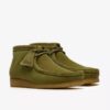 Wallabee-Stiefel für Herren aus grünem Wildleder