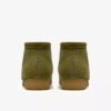 Wallabee-Stiefel für Herren aus grünem Wildleder