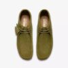 Wallabee-Stiefel für Herren aus grünem Wildleder