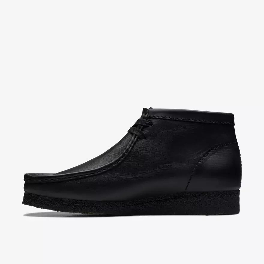 Wallabee™-Stiefel für Herren – Schwarze Lederstiefel Wallabee™-Stiefel für Herren – Schwarze Lederstiefel