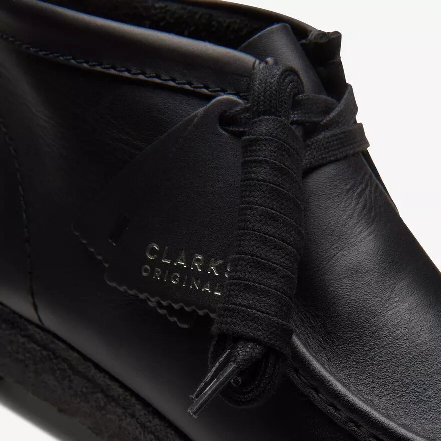 Wallabee™-Stiefel für Herren – Schwarze Lederstiefel Wallabee™-Stiefel für Herren – Schwarze Lederstiefel