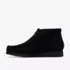 Wallabee™-Stiefel für Herren – Stiefel aus schwarzem Wildleder