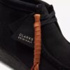 Wallabee™-Stiefel für Herren – Stiefel aus schwarzem Wildleder