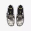 Wallabee-Stiefel für Jungen – „Big Kid“ in Silber-Lackleder Wallabee-Stiefel für Jungen – „Big Kid“ in Silber-Lackleder