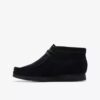Wallabee-Stiefel für Kinder – Ältere Modelle aus schwarzem Wildleder Wallabee-Stiefel für Kinder – Ältere Modelle aus schwarzem Wildleder