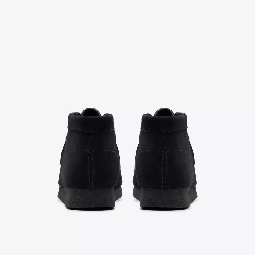 Wallabee-Stiefel für Kinder – Ältere Modelle aus schwarzem Wildleder Wallabee-Stiefel für Kinder – Ältere Modelle aus schwarzem Wildleder