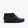Wallabee-Stiefel für Kinder, ältere Modelle, schwarzes Leder Wallabee-Stiefel für Kinder, ältere Modelle, schwarzes Leder