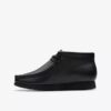 Wallabee-Stiefel für Kinder, ältere Modelle, schwarzes Leder Wallabee-Stiefel für Kinder, ältere Modelle, schwarzes Leder