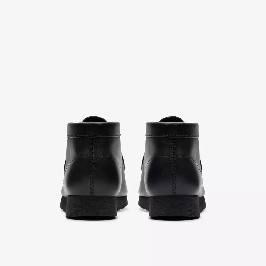 Wallabee-Stiefel für Kinder, ältere Modelle, schwarzes Leder Wallabee-Stiefel für Kinder, ältere Modelle, schwarzes Leder