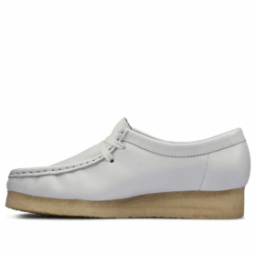 Wallabee-Stiefel „White Leather“ 26156624
