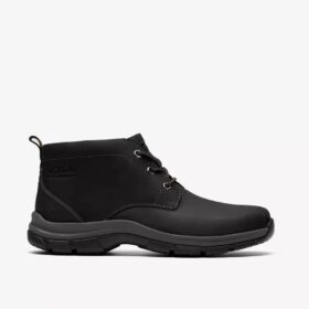Walpath Chukka Herrenstiefel aus schwarzem Leder