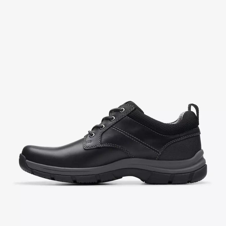 Walpath Low Herren-Schnürschuh aus schwarzem Leder Walpath Low Herren-Schnürschuh aus schwarzem Leder