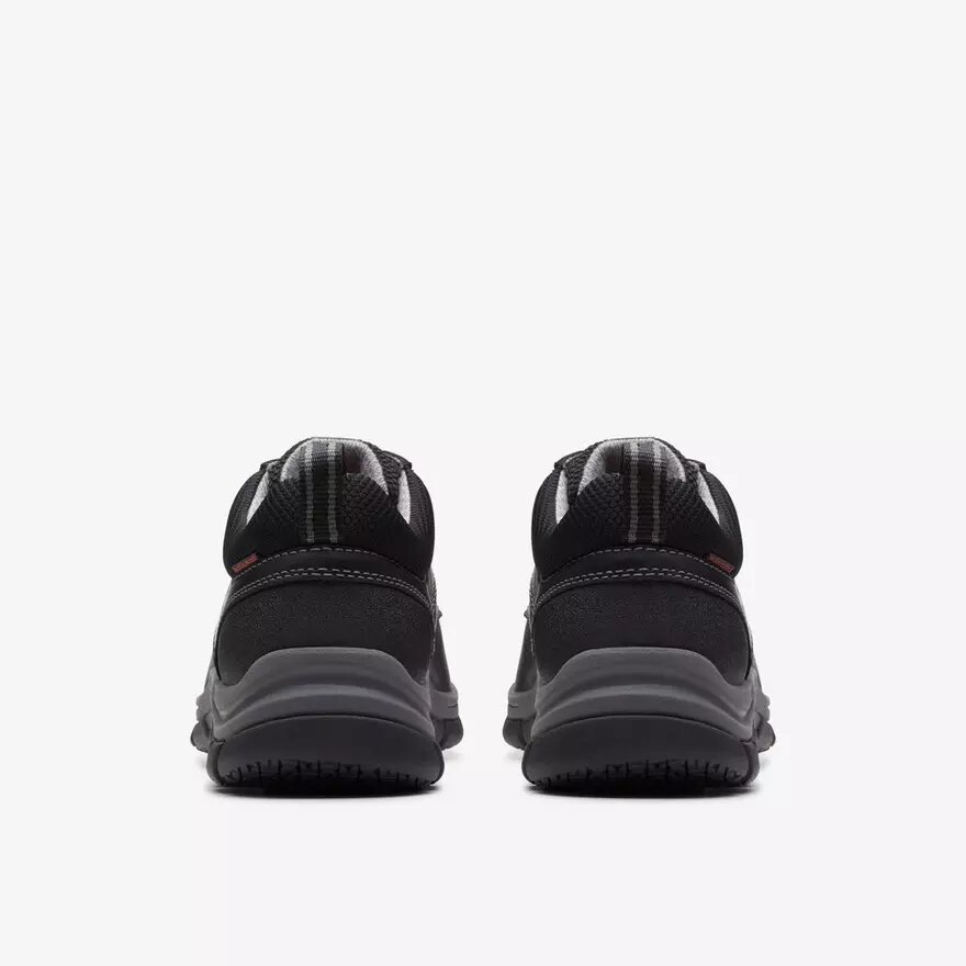 Walpath Low Herren-Schnürschuh aus schwarzem Leder Walpath Low Herren-Schnürschuh aus schwarzem Leder