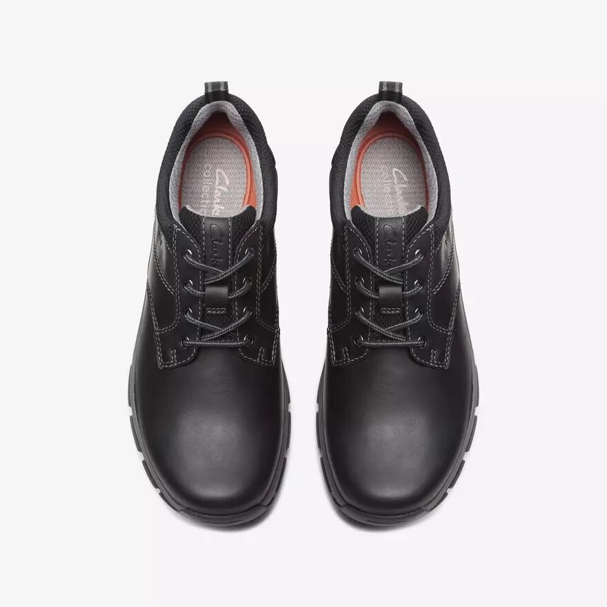 Walpath Low Herren-Schnürschuh aus schwarzem Leder Walpath Low Herren-Schnürschuh aus schwarzem Leder