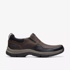 Walpath Step Herren-Loafer aus dunkelbraunem Leder