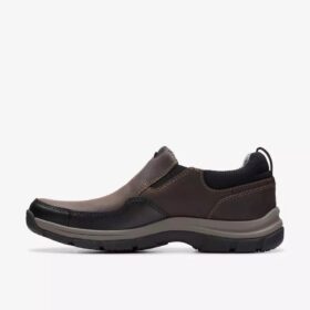 Walpath Step Herren-Loafer aus dunkelbraunem Leder