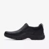 Walpath Step Herren-Loafer aus schwarzem Leder Walpath Step Herren-Loafer aus schwarzem Leder