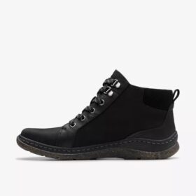 Wasserdichte Chelsea Boots „Orlene Top“ aus schwarzem Leder für Damen