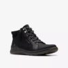 Wasserdichte Chelsea Boots „Orlene Top“ aus schwarzem Leder für Damen