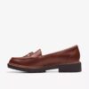 Westlynn Bella Loafer für Damen aus hellbraunem Leder Westlynn Bella Loafer für Damen aus hellbraunem Leder