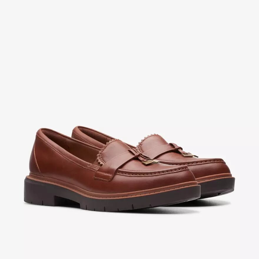 Westlynn Bella Loafer für Damen aus hellbraunem Leder Westlynn Bella Loafer für Damen aus hellbraunem Leder