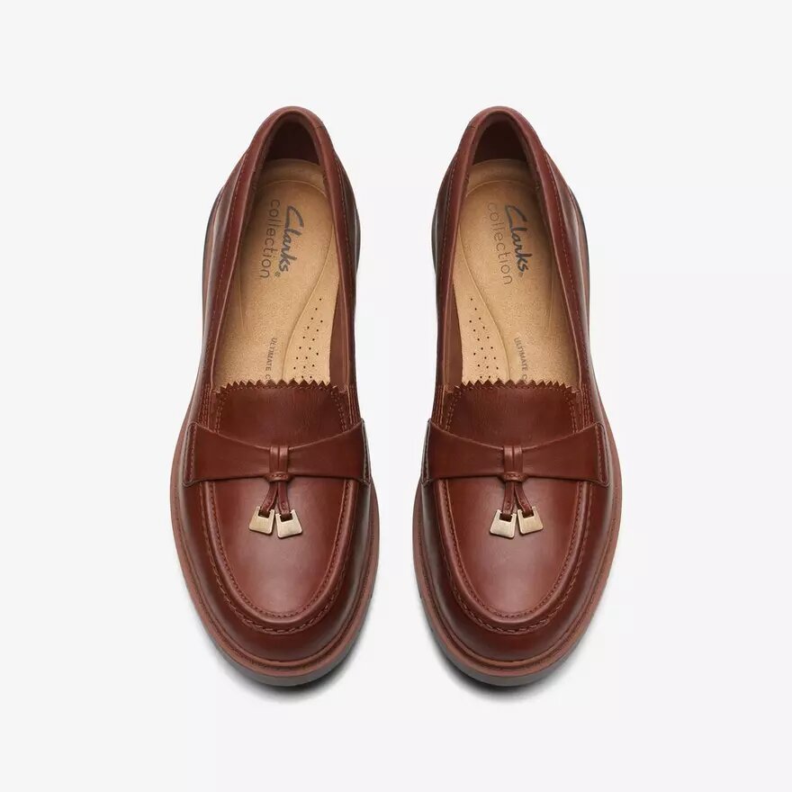 Westlynn Bella Loafer für Damen aus hellbraunem Leder Westlynn Bella Loafer für Damen aus hellbraunem Leder