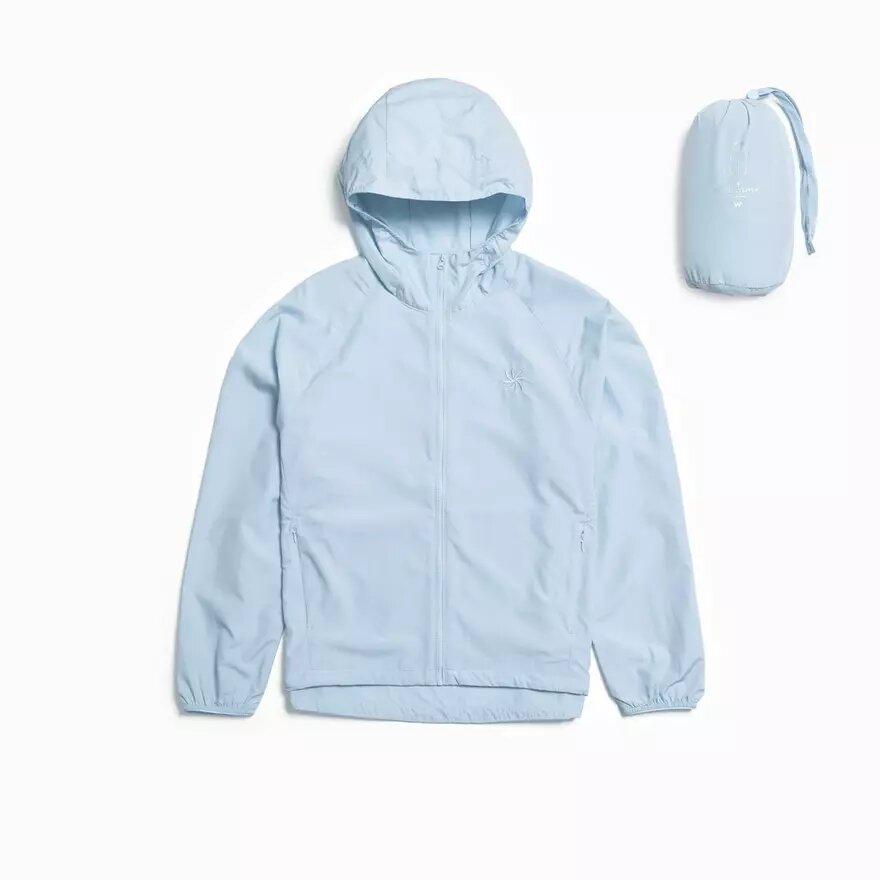 Zusammenpackbare Jacke Blau Zusammenpackbare Jacke Blau