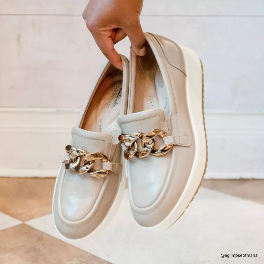 Zylah May Loafer für Damen aus taupefarbenem Leder, US-Größen Zylah May Loafer für Damen aus taupefarbenem Leder, US-Größen